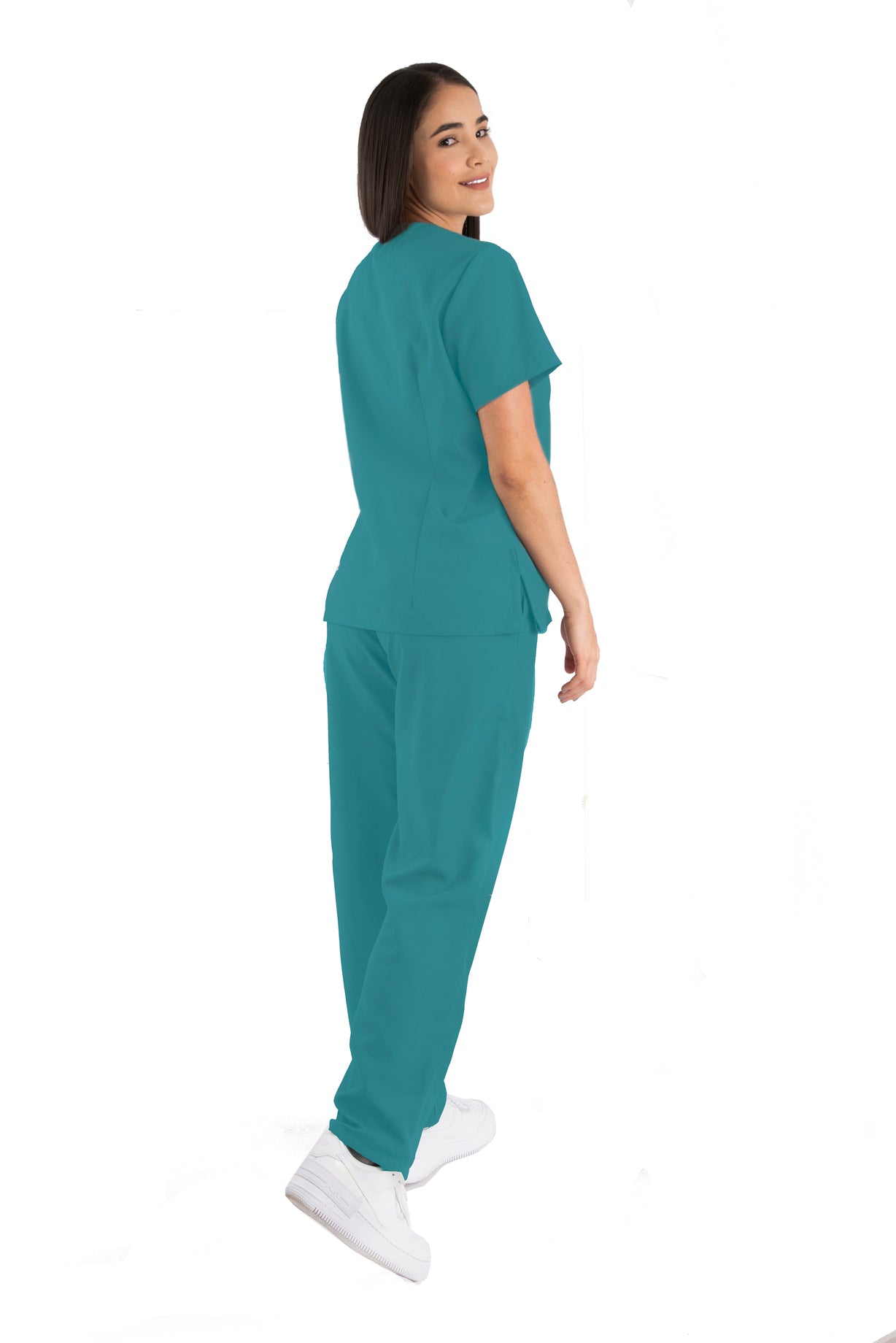 Uniforme Mujer Antifluido Verde Jade
