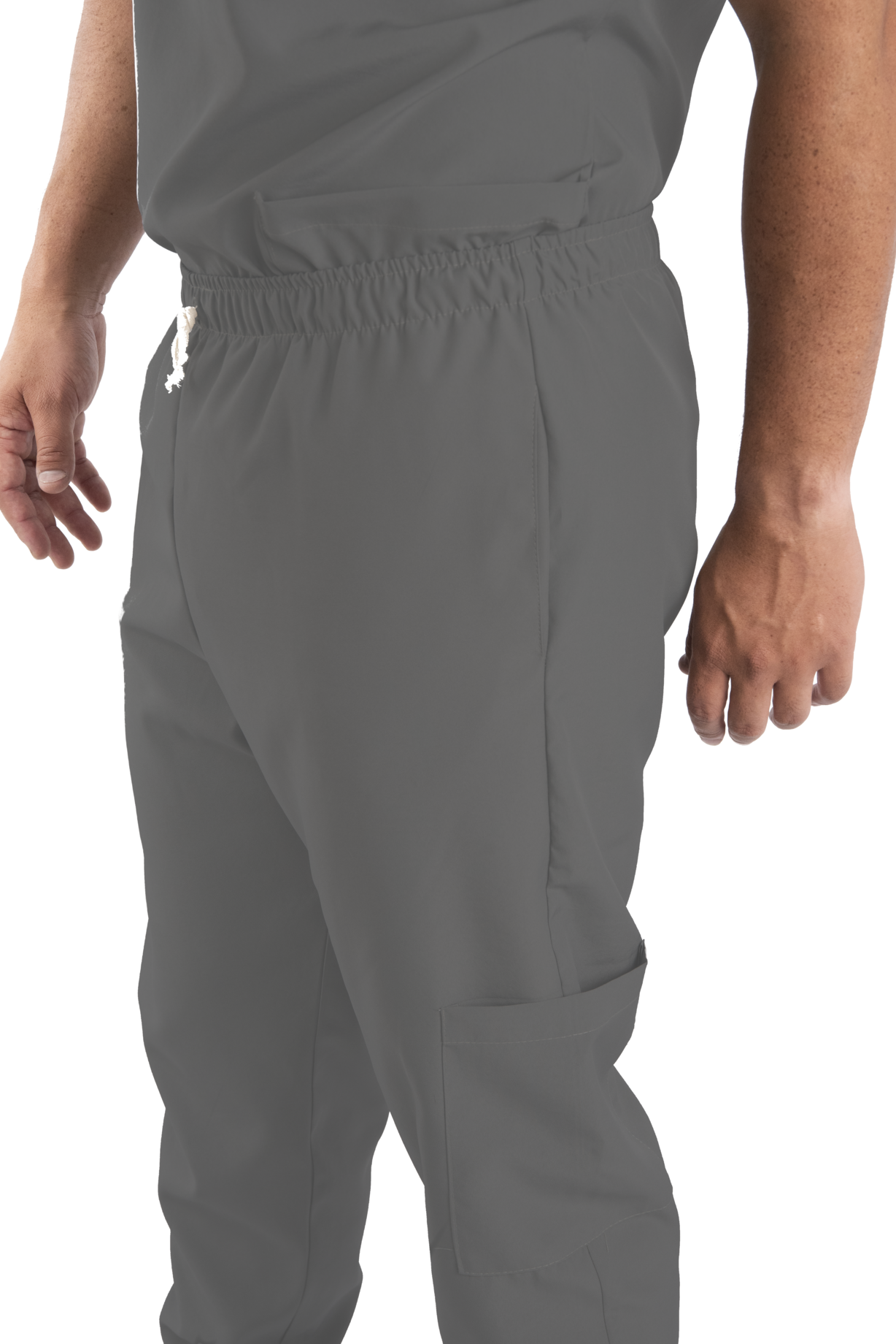 Uniforme Hombre Antifluido Gris Oscuro