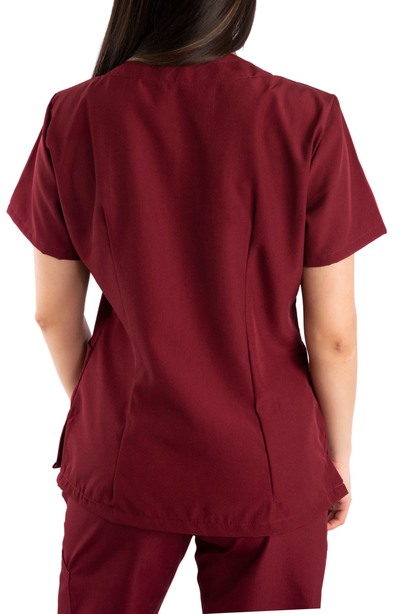 Uniforme Mujer Antifluido Vinotinto