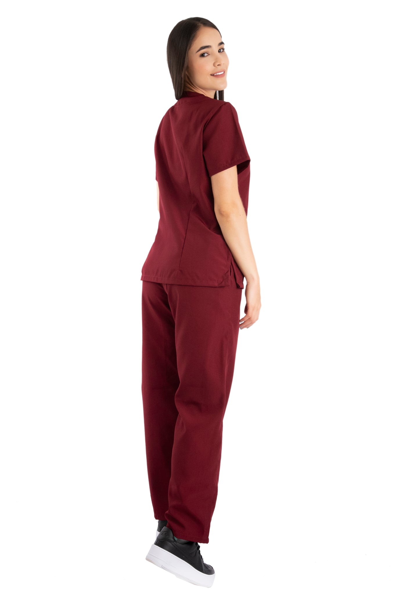 Uniforme Mujer Antifluido Vinotinto
