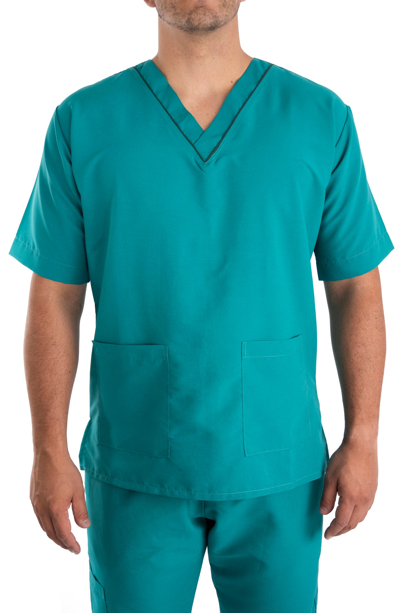 Uniforme Hombre Antifluido Verde Jade
