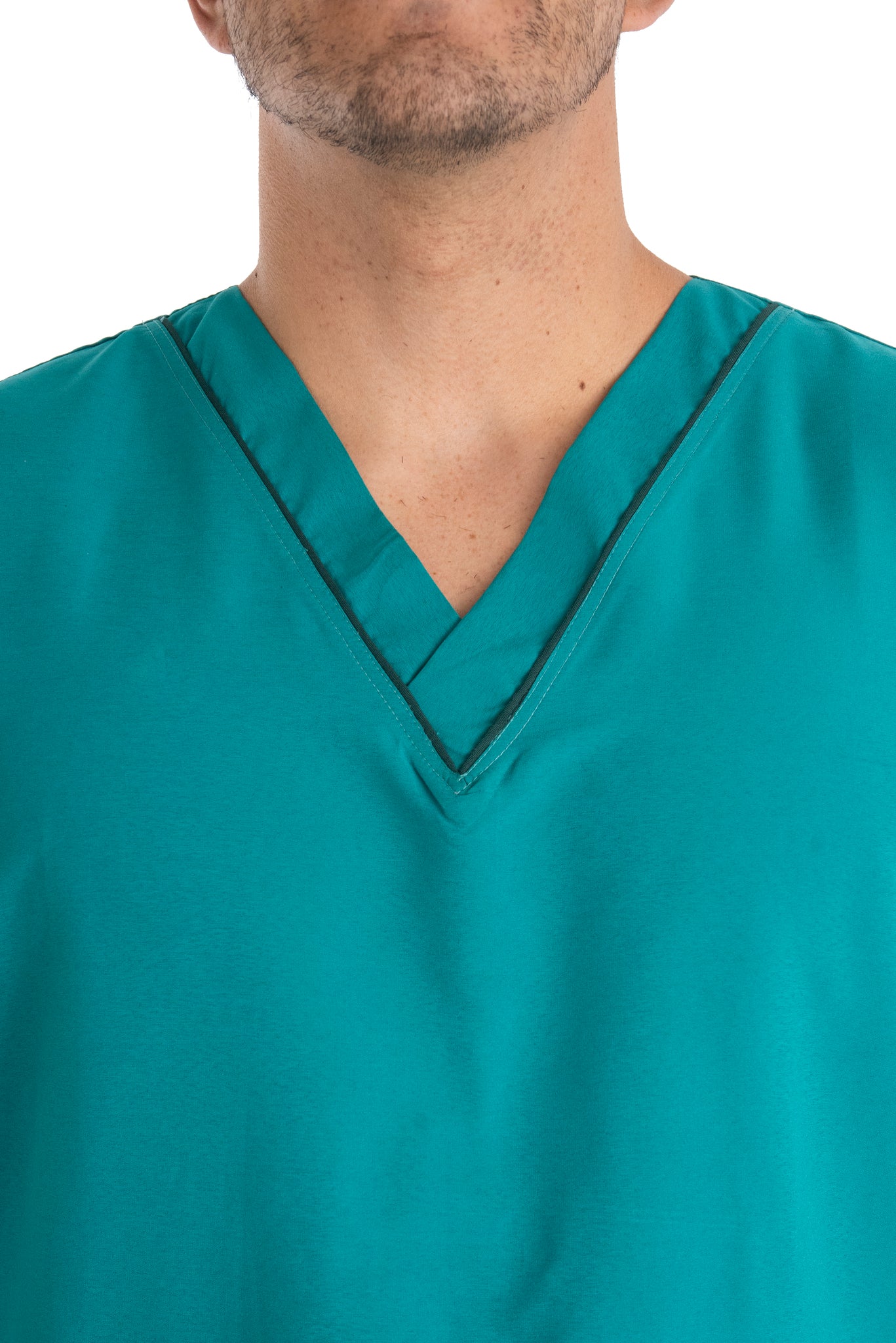 Uniforme Hombre Antifluido Verde Jade