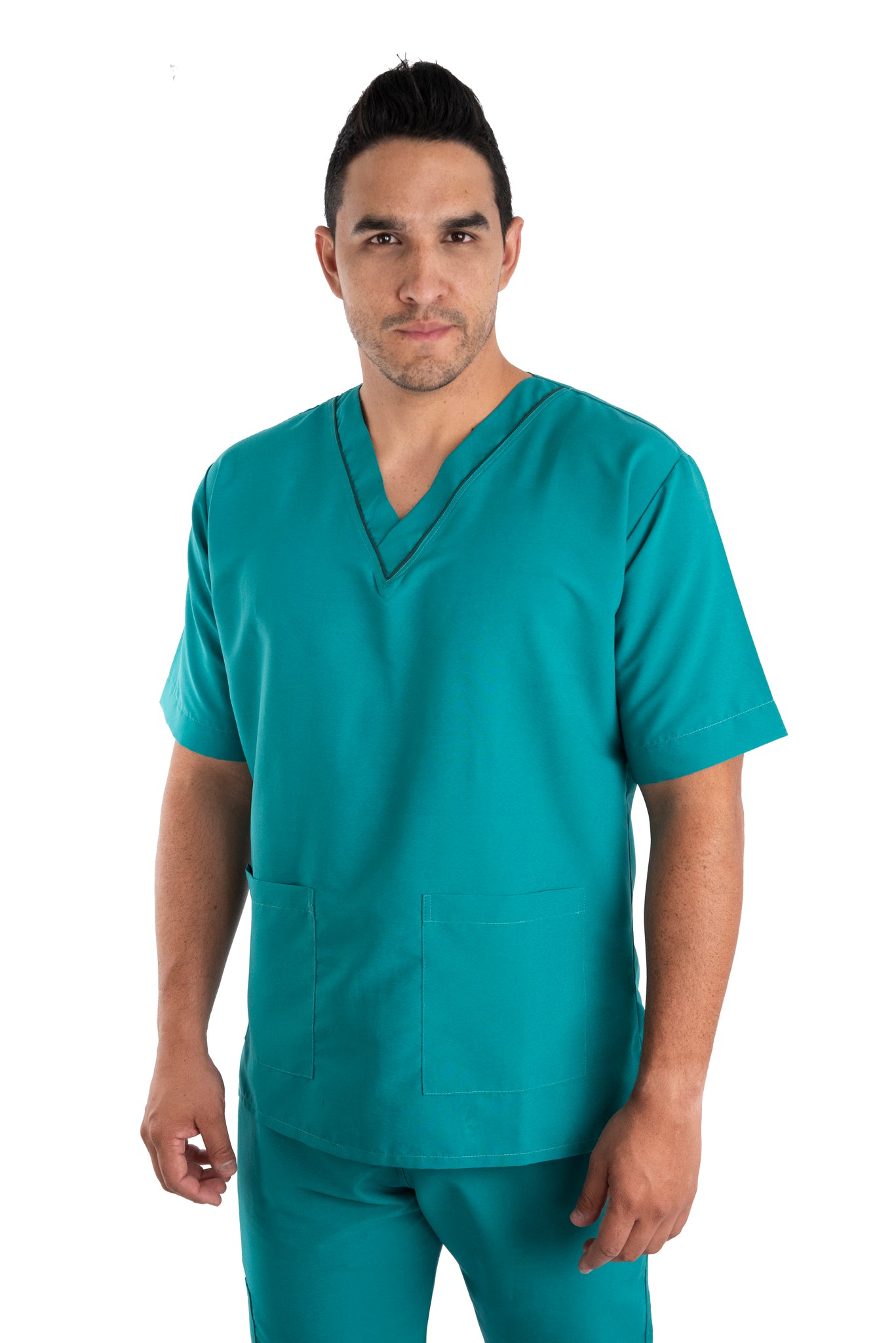 Uniforme Hombre Antifluido Verde Jade