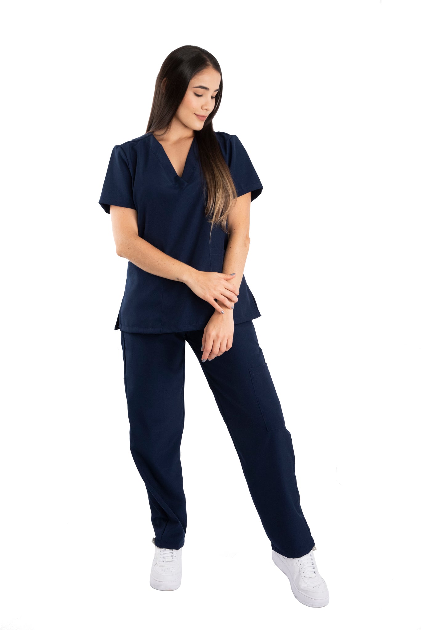 Uniforme Mujer Antifluido Azul Oscuro