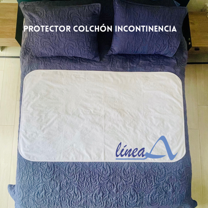 Caucho Protector Colchon Incontinencia Impermeable Lavable