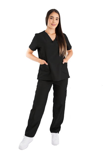 Uniforme Mujer Antifluido Negro