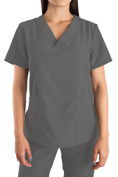 Uniforme Mujer Antifluido Gris Oscuro