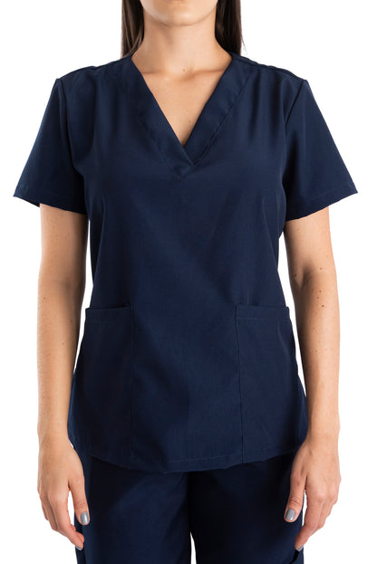 Uniforme Mujer Antifluido Azul Oscuro