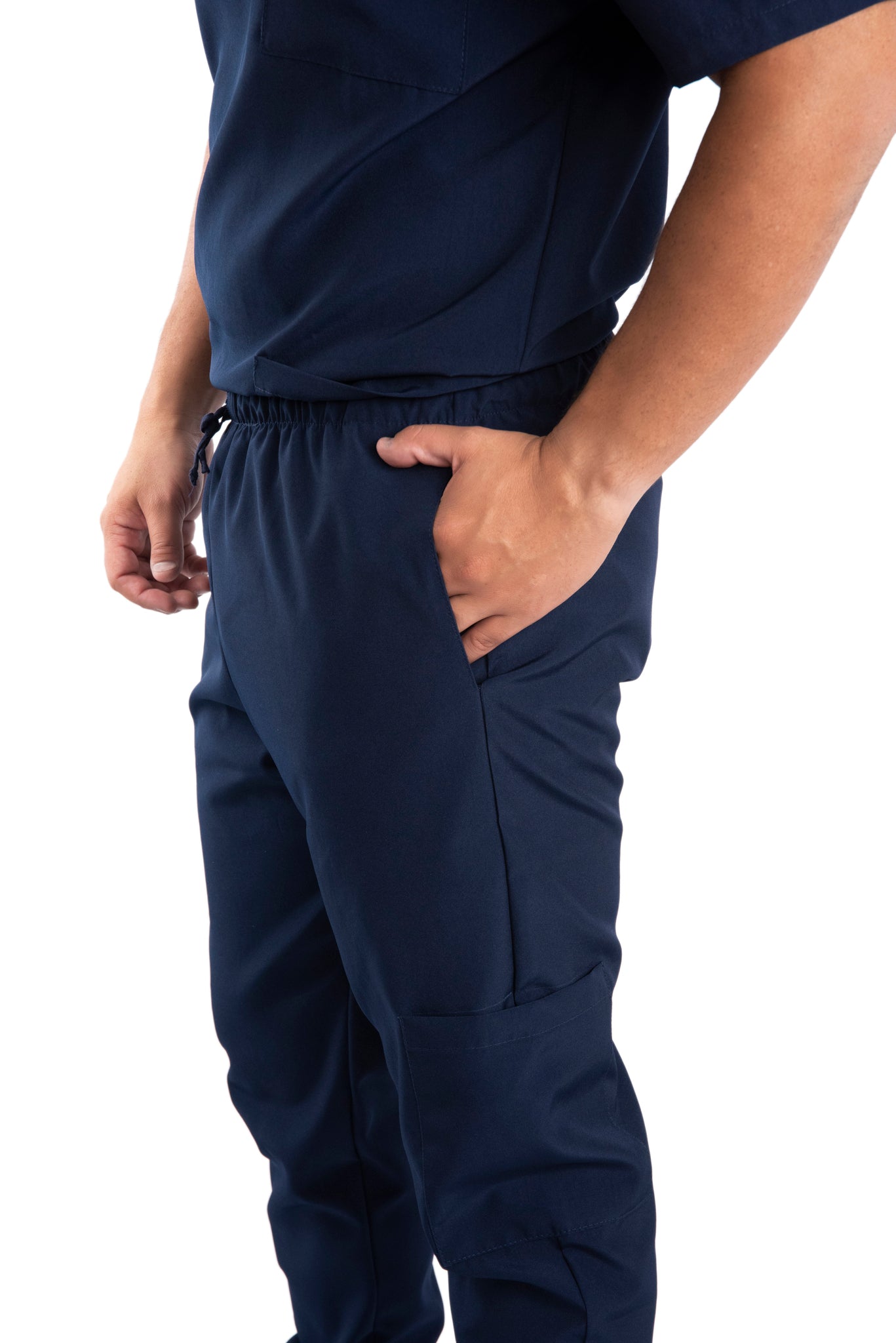 Uniforme Hombre Antifluido Azul Oscuro