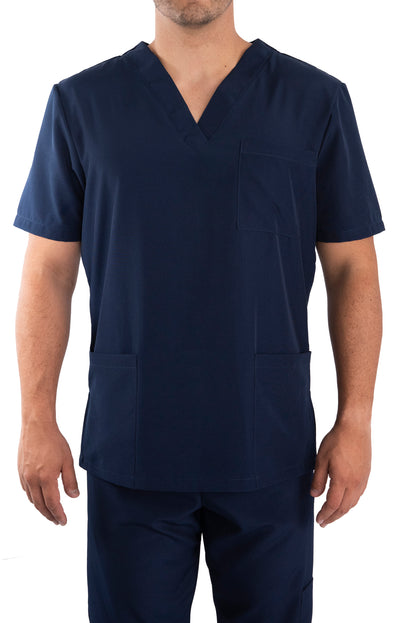 Uniforme Hombre Antifluido Azul Oscuro