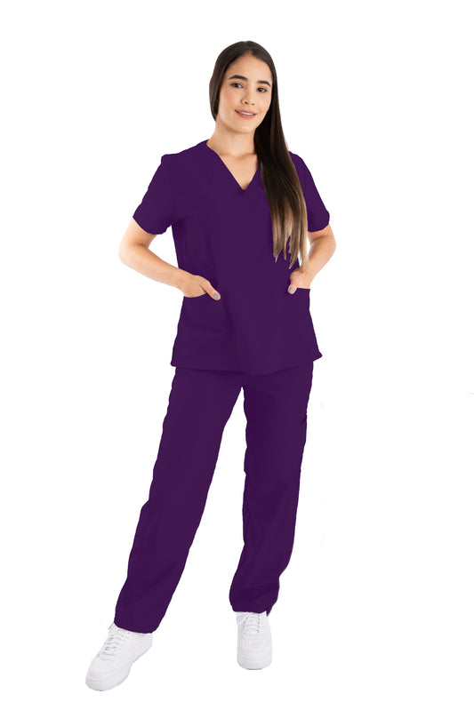 Uniforme Mujer Antifluido Morado